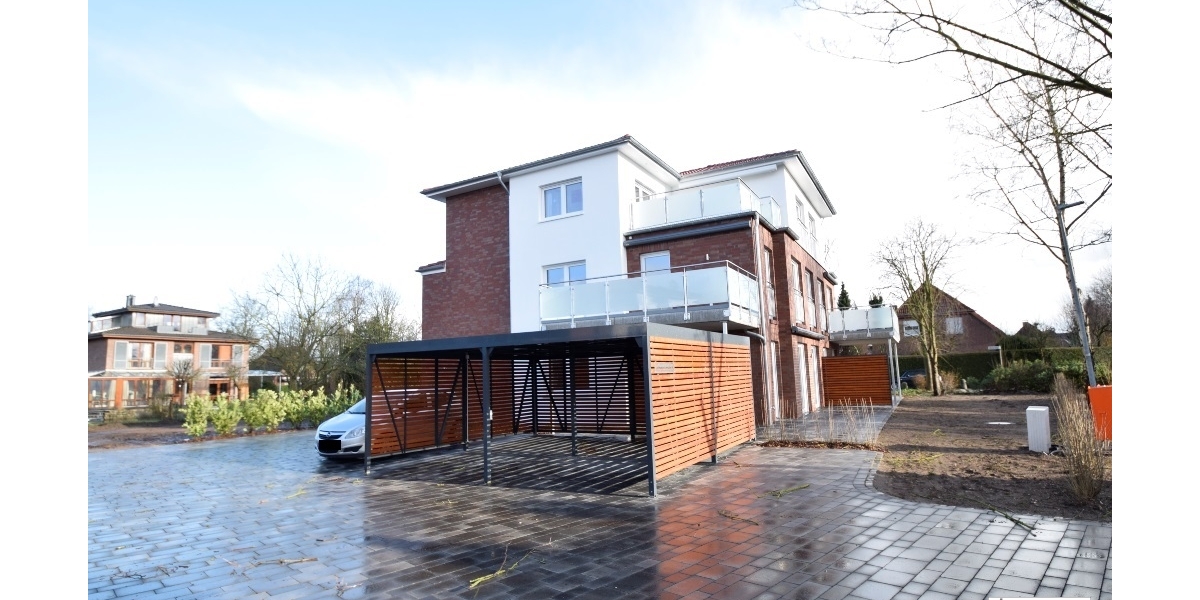 3 Zi. OG Wohnung 88 m² mit EBK + Carport Bj. 2019 - Etagenwohnung Weyhe Leeste | Angebot:26004759