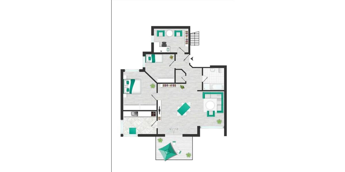 Etagenwohnung Bad Camberg - 4 Zimmer, 103 m&sup2;, 1.160&euro; | Angebot:26249516