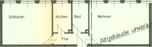 Schöne, lichtdurchflutete 2 Zimmer Mietwohnung in der Würzburger Innenstadt 2 zimmer