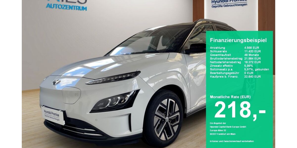 Hyundai KONA Elektro 75.548 km 22.840 &euro; Bad Soden-Salmünster 63628