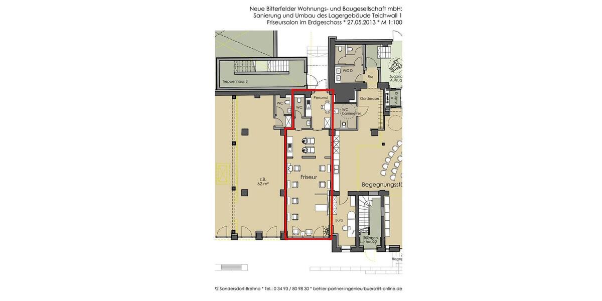 Gewerbeobjekt Bitterfeld-Wolfen Bitterfeld - 590&euro; | Angebot:24714602