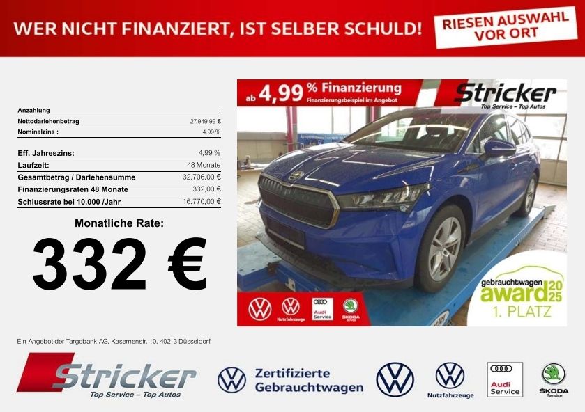Skoda Enyaq 26.530 km 27.949 &euro; Detmold 32760