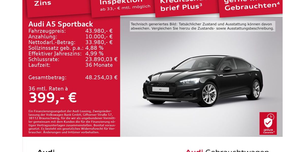 Audi A5 35.238 km 43.980 &euro; Dresden 01169