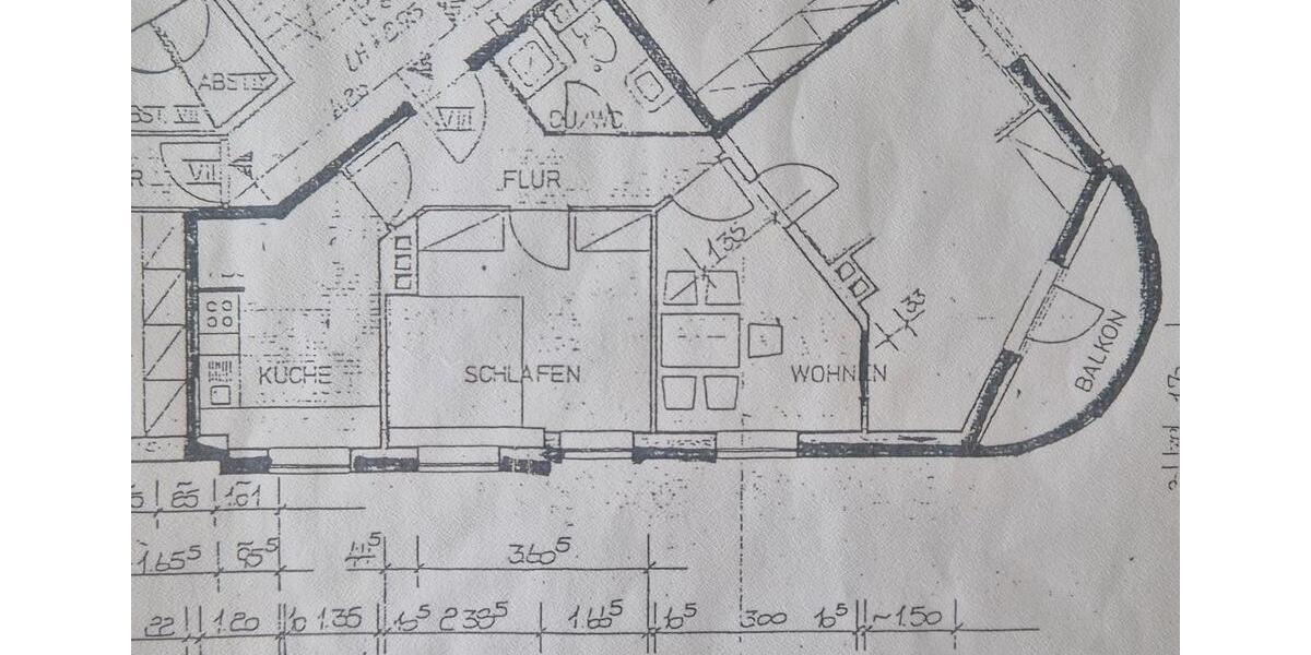 Etagenwohnung Elmshorn - 2.5 Zimmer, 65 m&sup2;, 790&euro; | Angebot:26409079