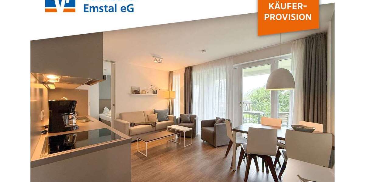 Etagenwohnung Esens - 3 Zimmer, 57 m&sup2;, 225.000&euro; | Angebot:26985381