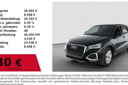 Audi Q2 7.900 km 26.480 &euro; Nürnberg 90411