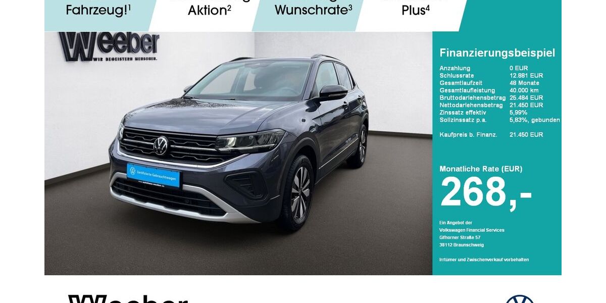 VW T-Cross 5.302 km 20.950 &euro; Herrenberg 71083