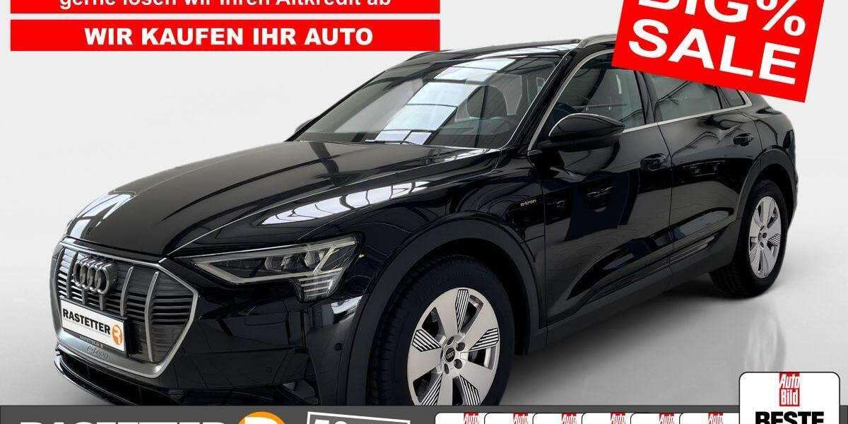 Audi e-tron 44.675 km 26.890 &euro; Rheinstetten/Mörsch bei Karlsruhe 76287