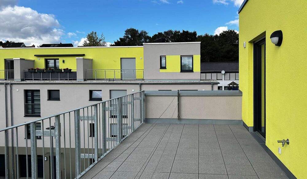 Moderne Wohnung mit Dachterrasse 2 zimmer