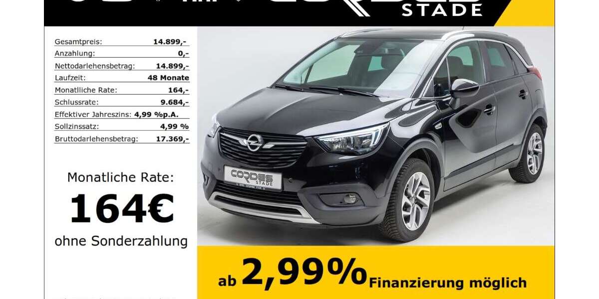 Opel Crossland 71.921 km 14.899 &euro; Stade 21680