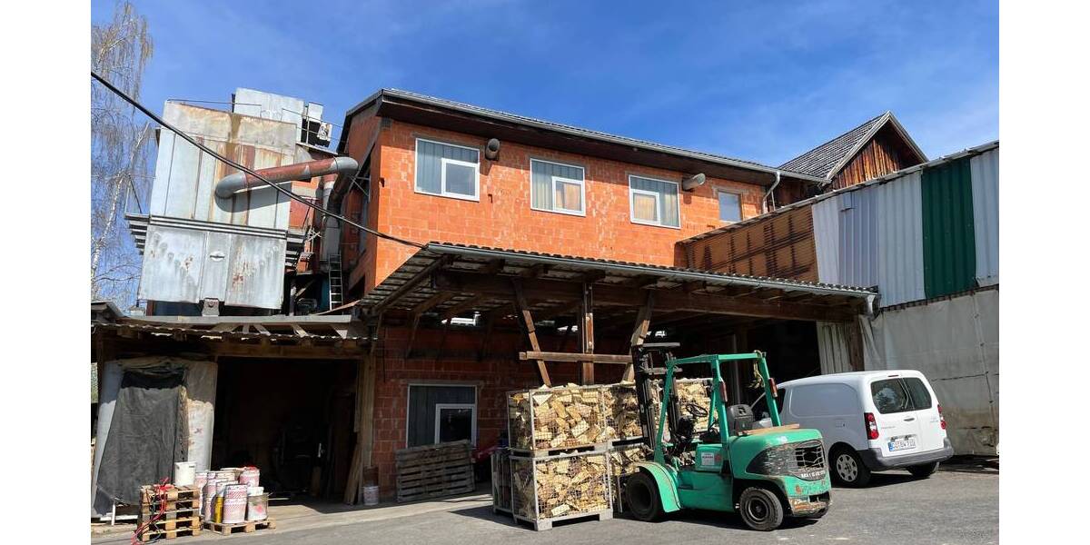Bei Coburg: Holzverarbeitender Betrieb zu verkaufen zimmer