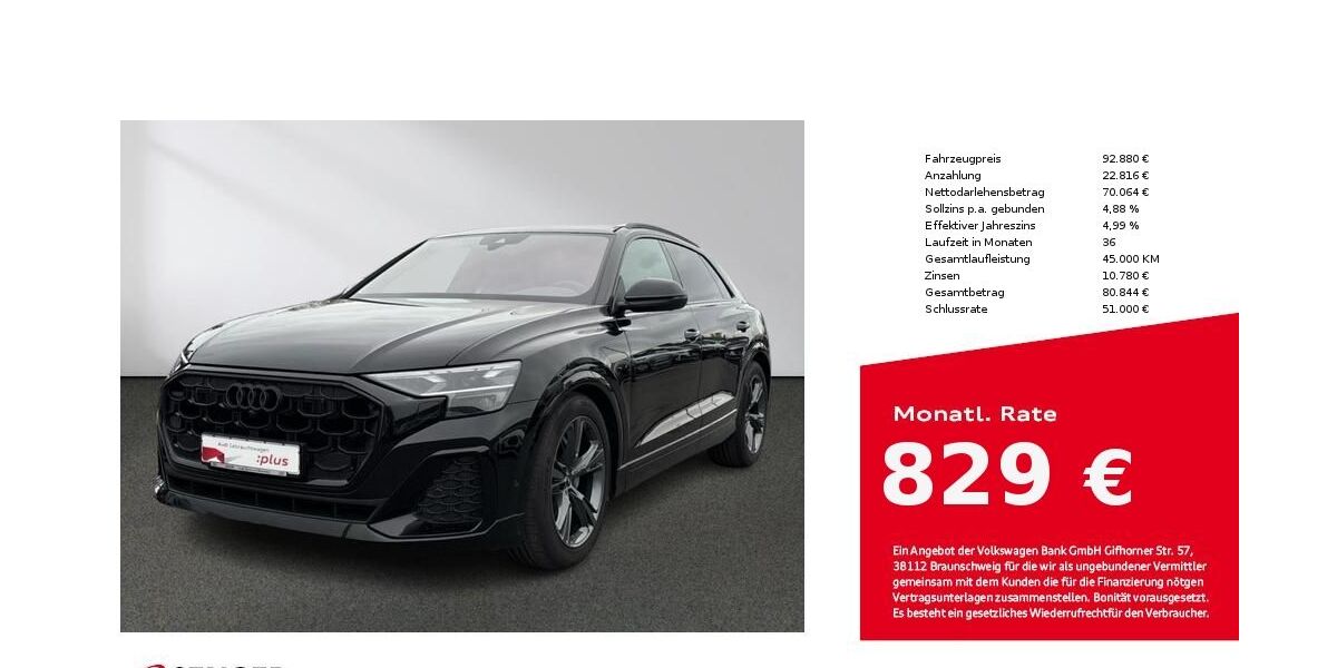 Audi Q8 24.584 km 92.880 &euro; Bielefeld 33609