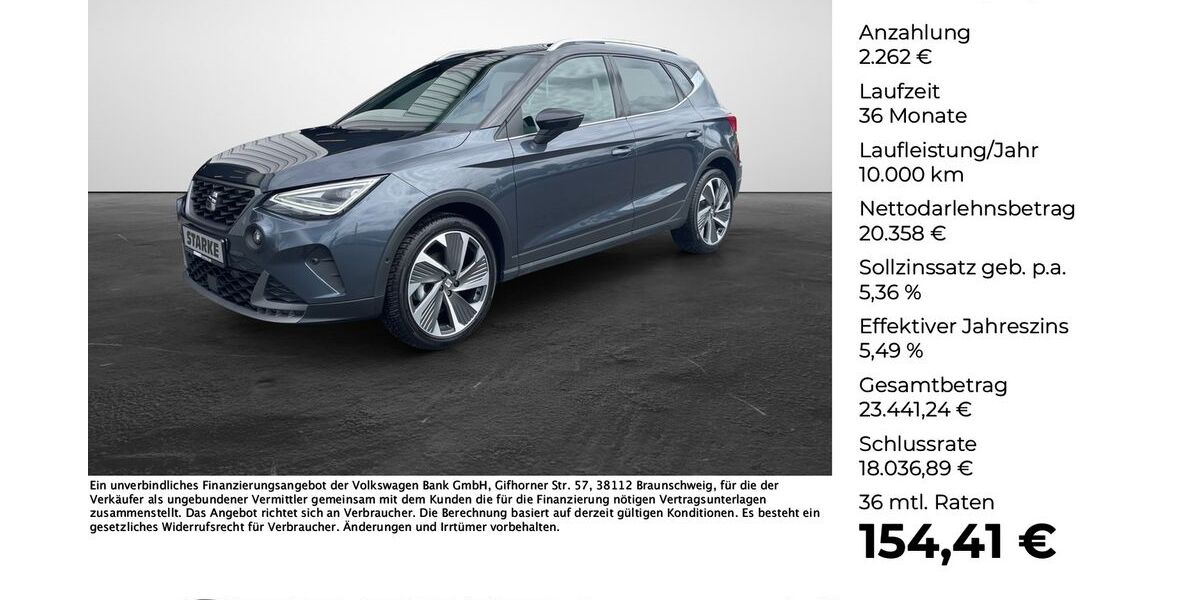 Seat Arona 11.105 km 22.620 &euro; Vechta 49377