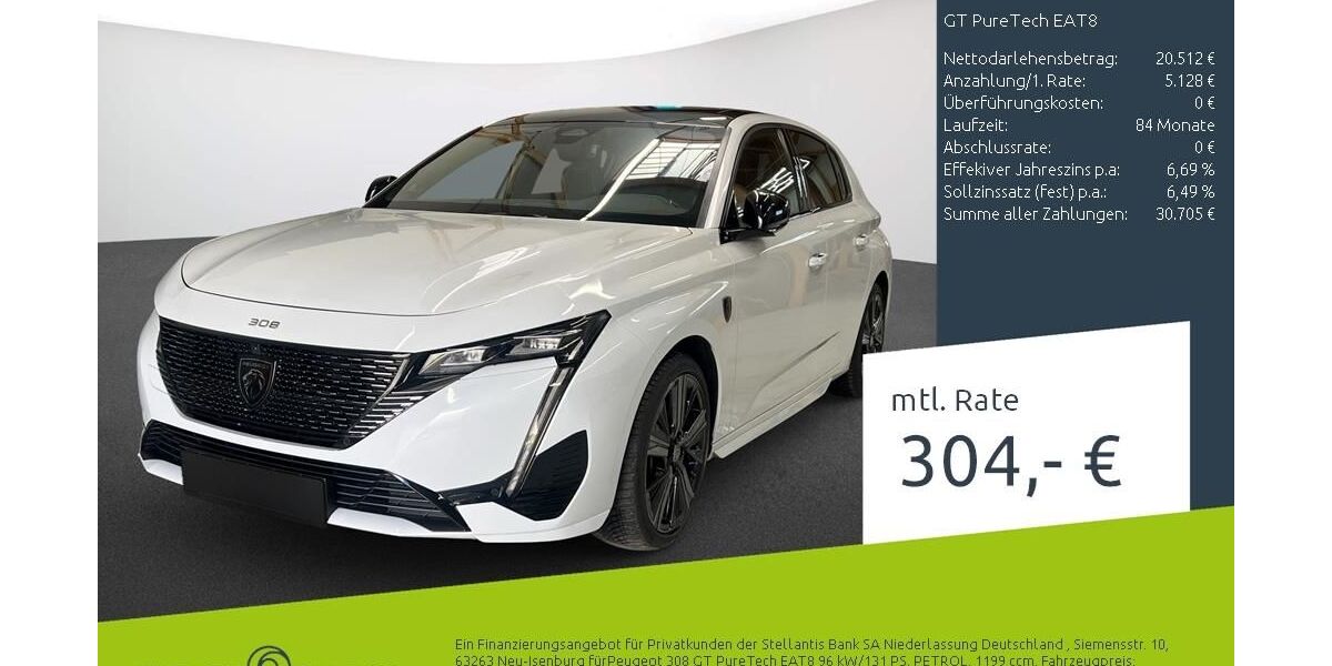 Peugeot 308 49.868 km 25.640 &euro; Dülmen 48249