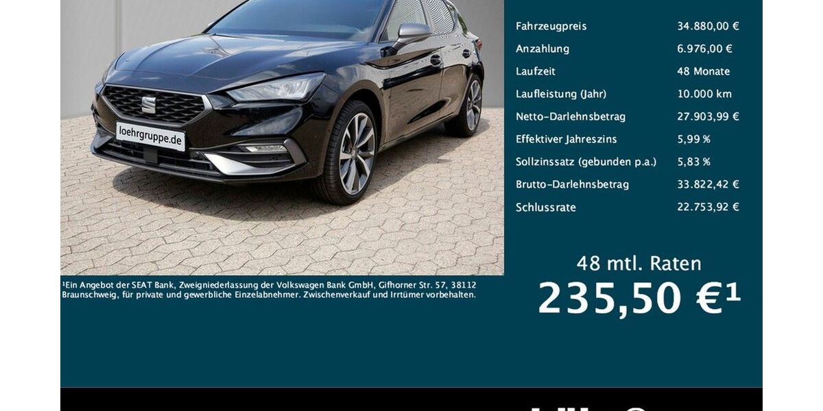 Seat Leon 5.500 km 34.880 &euro; Meckenheim / Bonn 53340