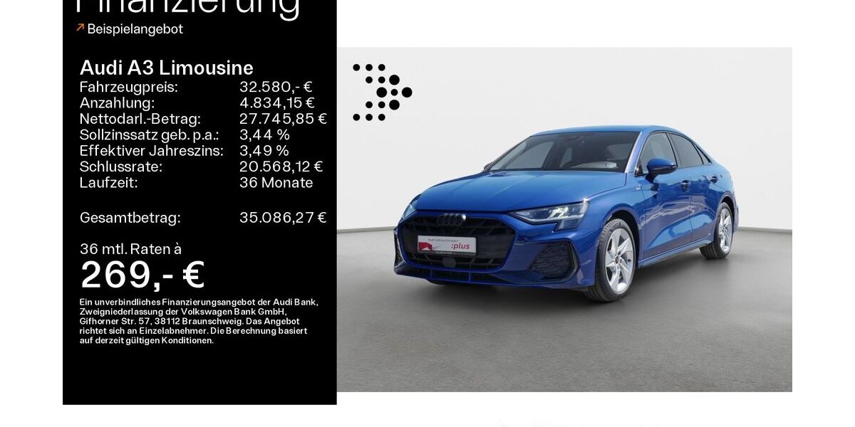 Audi A3 33.687 km 32.580 &euro; Schweinfurt 97424