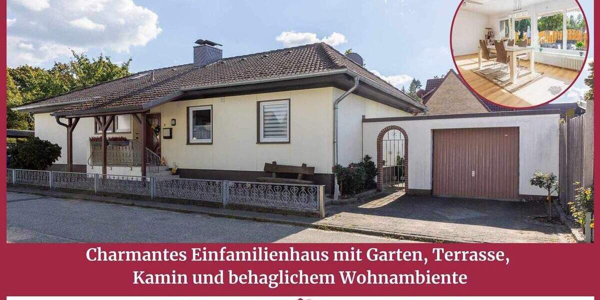 Charmantes Einfamilienhaus mit Garten, Terrasse, Kamin und behaglichem Wohnambiente 4 zimmer