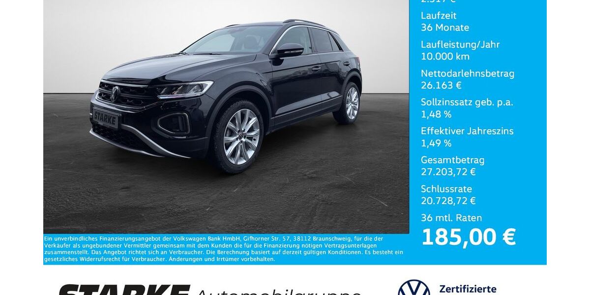VW T-Roc 11.947 km 28.680 &euro; Vechta 49377
