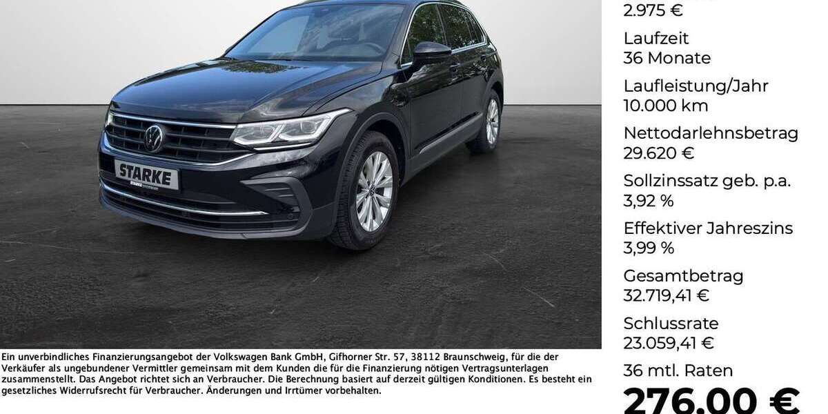 VW Tiguan 35.134 km 32.595 &euro; Osnabrück 49078