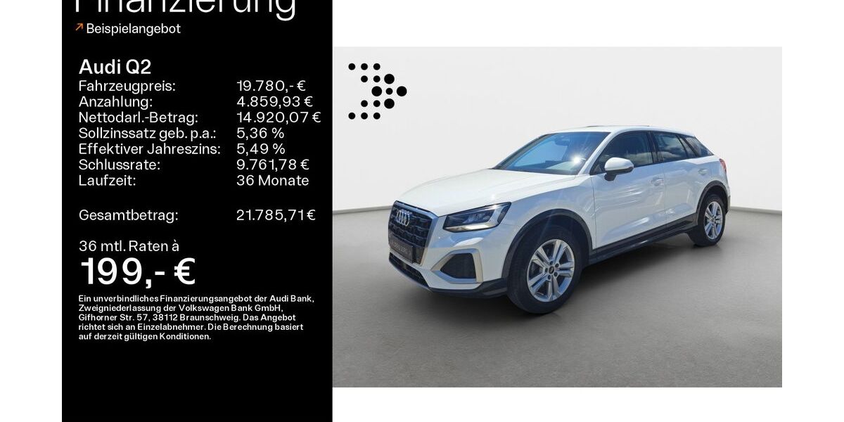 Audi Q2 45.600 km 19.780 &euro; Haßfurt 97437