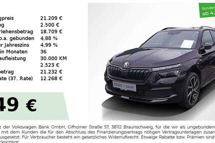 Skoda Kamiq 77.350 km 21.209 € Lauf an der Pegnitz 91207