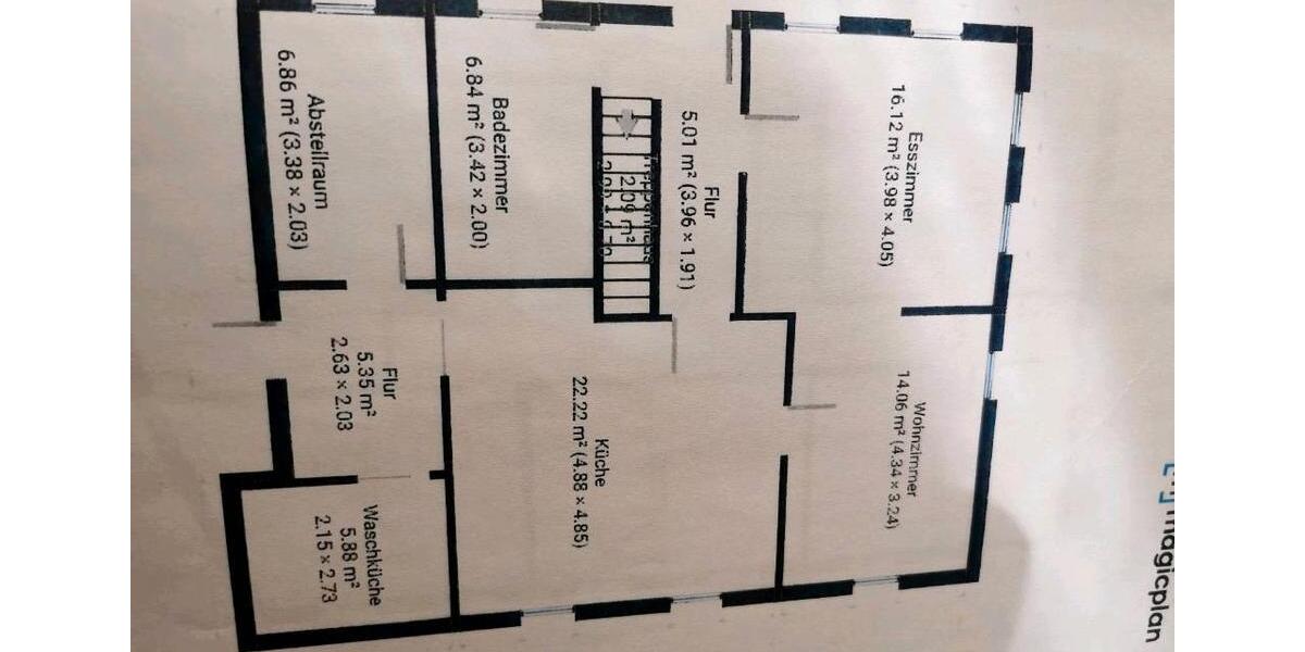 Etagenwohnung Weikersheim - 6 Zimmer, 217 m&sup2;, 980&euro; | Angebot:26697085