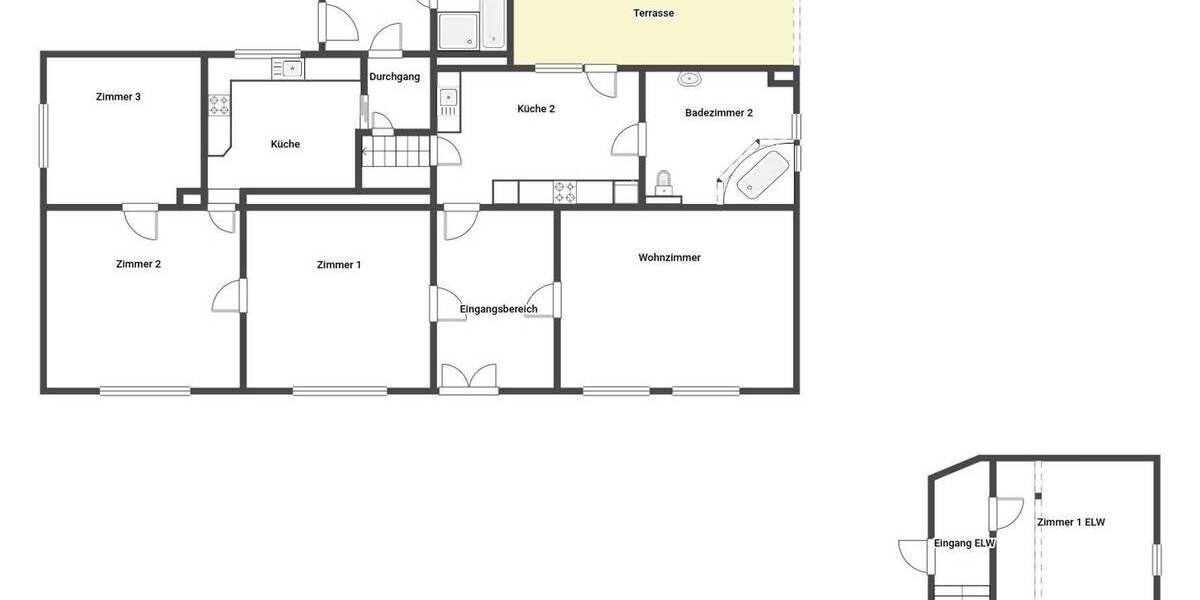 Einfamilienhaus Süderholz Behnkenhagen - 8 Zimmer, 275.000&euro; | Angebot:26790878