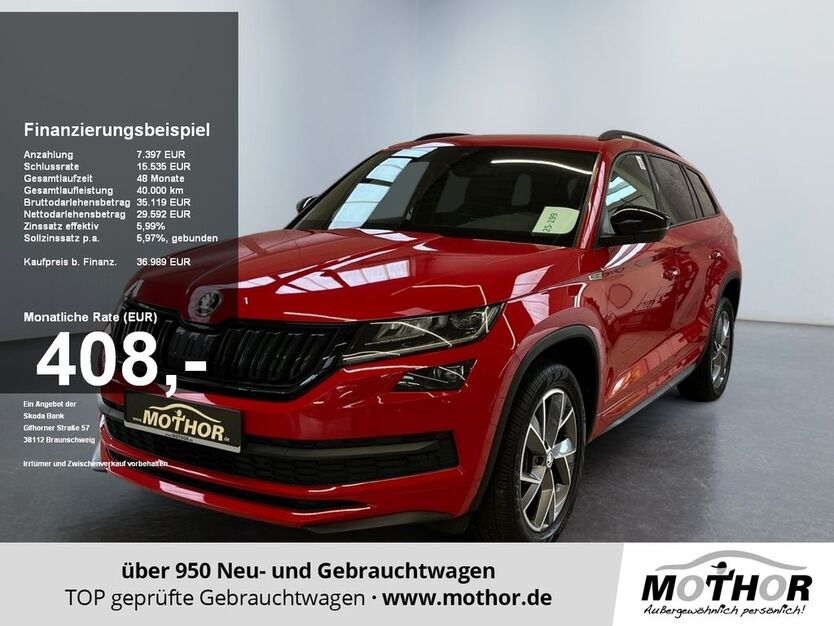 Skoda Kodiaq 52.953 km 36.988 € Brandenburg 14770