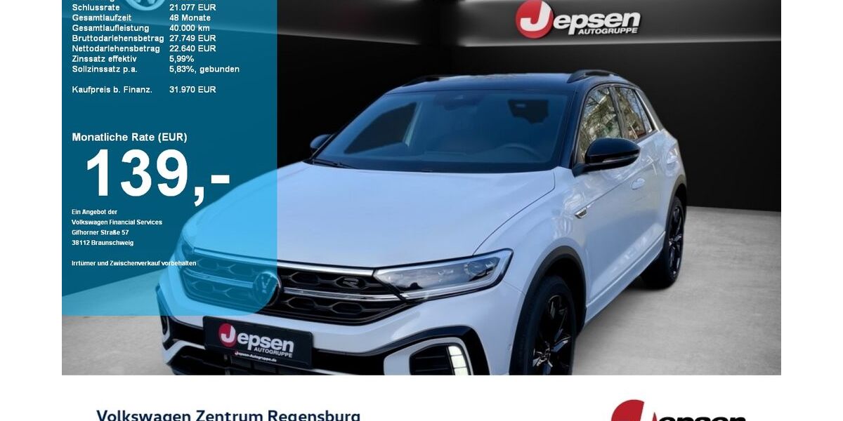 VW T-Roc 4.900 km 31.970 &euro; Regensburg 93053