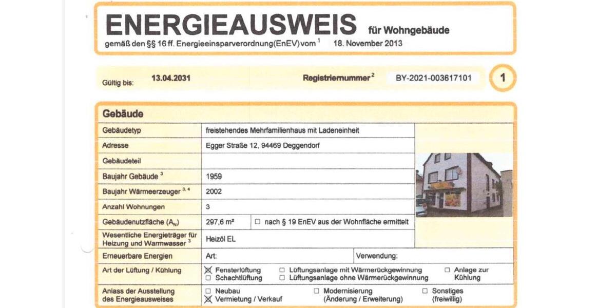Mehrfamilienhaus, Wohnhaus Deggendorf - 15 Zimmer, 227 m&sup2;, 585.000&euro; | Angebot:26739467