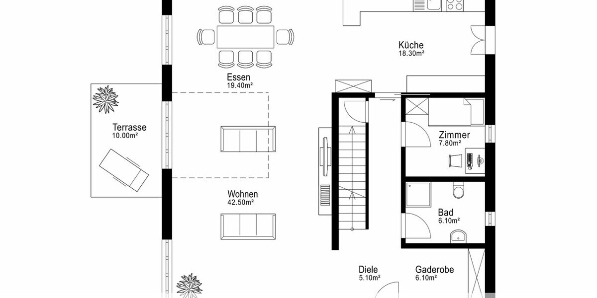• PURISTISCHE VILLA IN MODERNEM BAUHAUS-INDUSTRIE-DESIGN • RUHIGE SÜDLAGE IN STARNBERG-SÖCKING • - Einfamilienhaus Starnberg / Söcking Söcking | Angebot:26348982