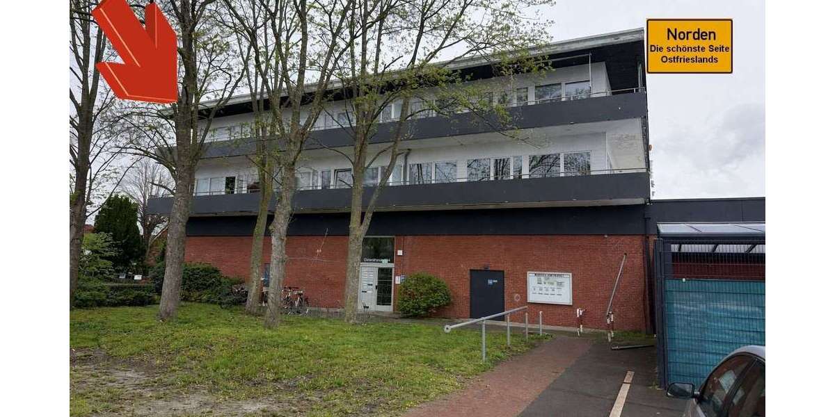 Etagenwohnung Norden Ekel - 2 Zimmer, 50 m&sup2;, 650&euro; | Angebot:26357240