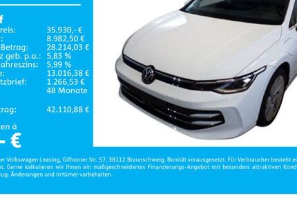 VW Golf 9.300 km 35.930 € Sinsheim 74889