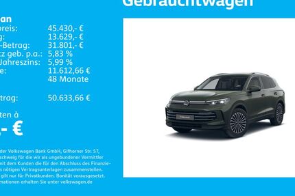 VW Tiguan 7.341 km 45.430 &euro; Stuttgart-Feuerbach 70469