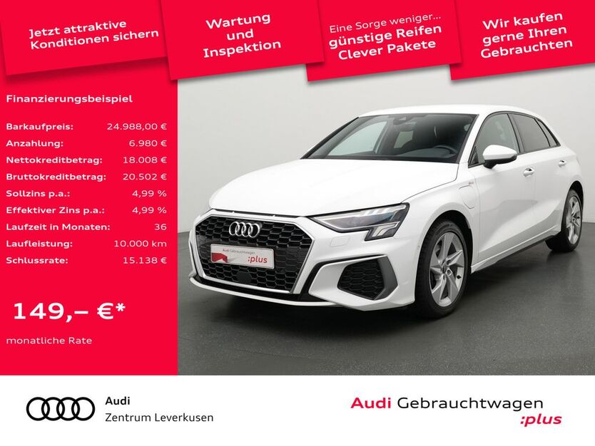 Audi A3 83.714 km 24.988 € Leverkusen 51373