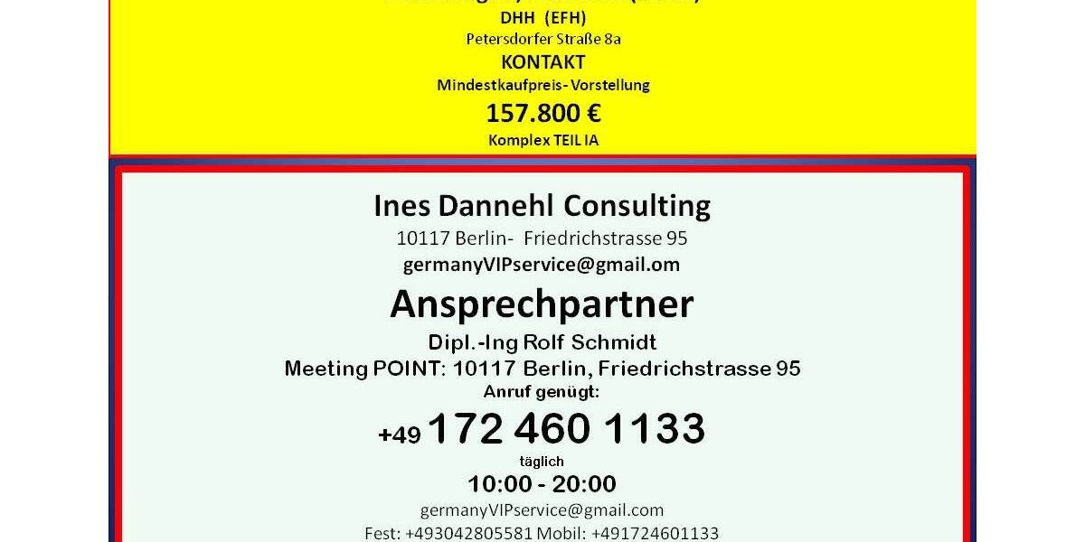 Doppelhaushälfte Zeschdorf Petershagen - 5 Zimmer, 210 m&sup2;, 157.000&euro; | Angebot:26418741