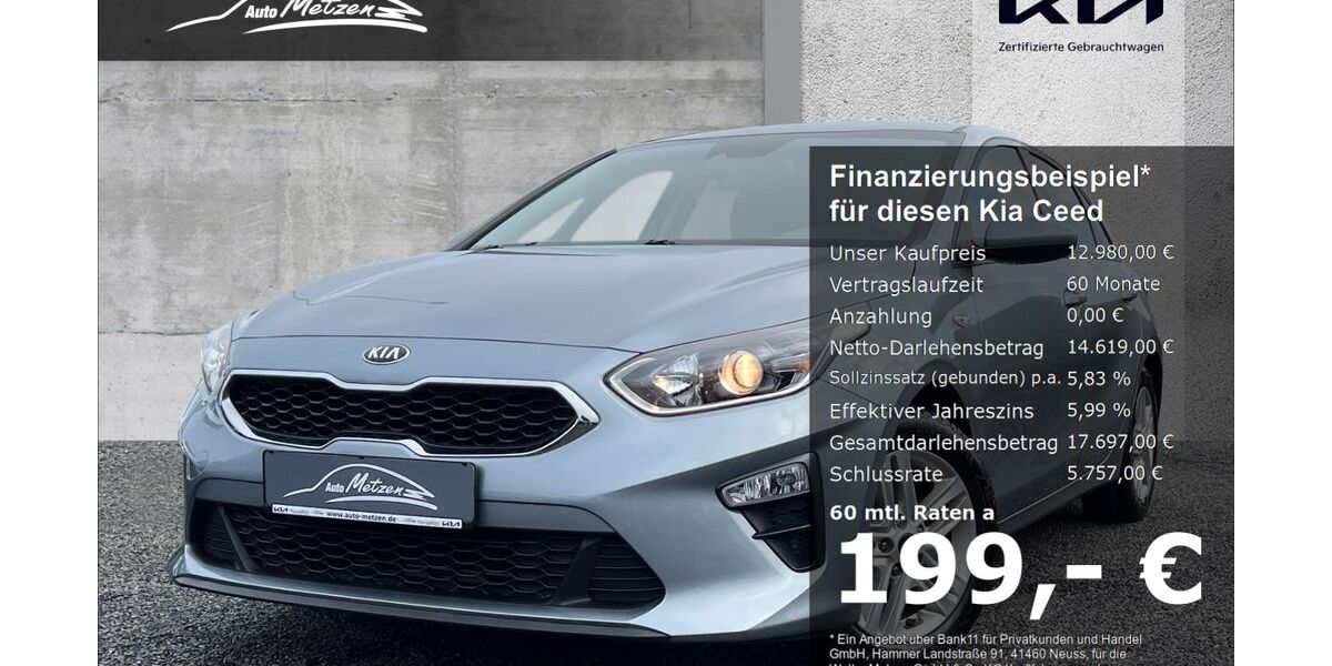 Kia ceed / Ceed 73.500 km 12.980 &euro; Monzelfeld 54472