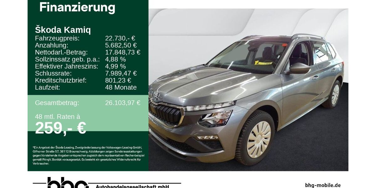 Skoda Kamiq 23.188 km 22.730 &euro; Freudenstadt 72250