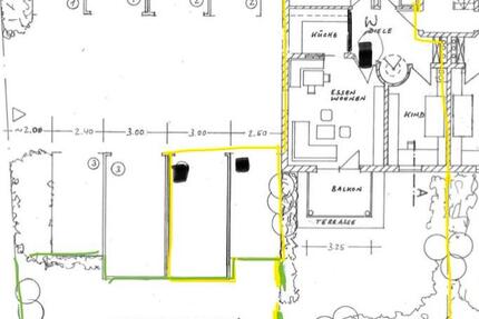 Attraktive 3-4 ZKB Gartenwohnung in gepflegtem 6-Parteien-Haus 3 zimmer