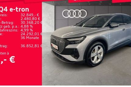 Audi Q4 e-tron 44.985 km 30.950 &euro; Frankfurt am Main 60314
