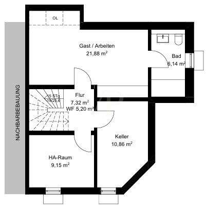 Eleganz trifft Nachhaltigkeit: Teil­möblierte Doppelhaushälfte mit Premiumausstattung zu vermieten 6 zimmer
