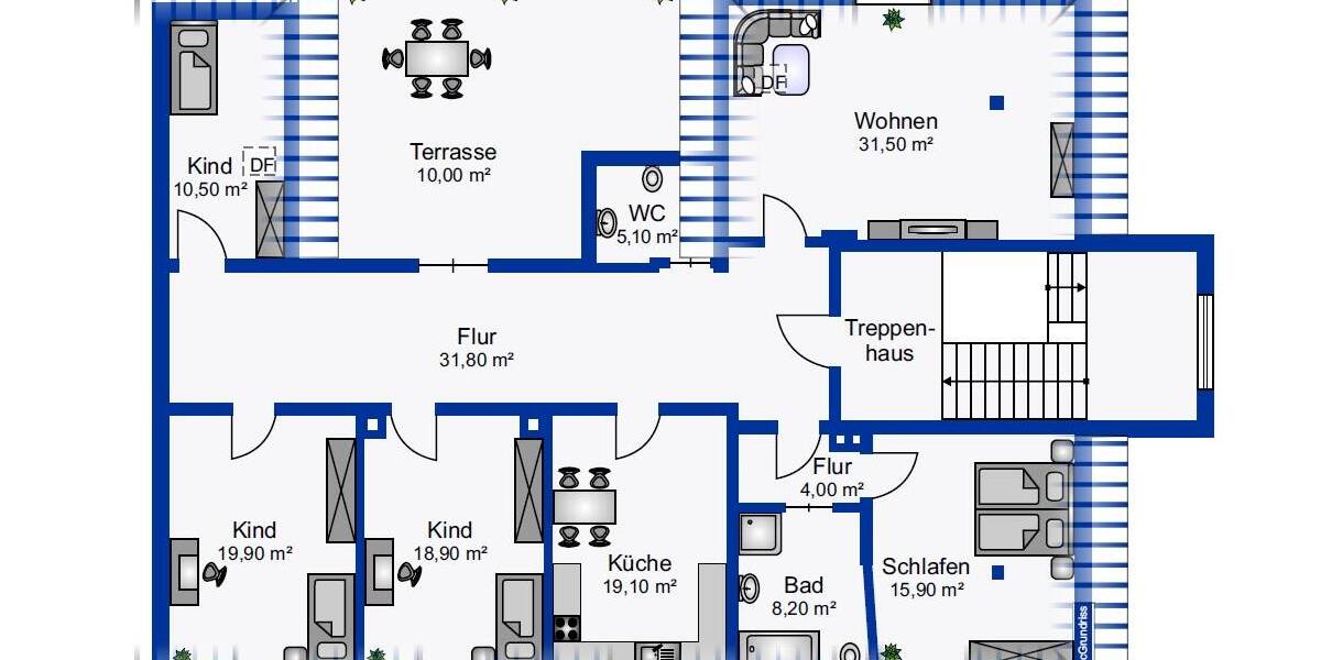 Etagenwohnung Limbach-Oberfrohna Oberfrohna - 5 Zimmer, 169 m&sup2;, 275.000&euro; | Angebot:26205332