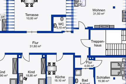 Wohnung Limbach-Oberfrohna Oberfrohna - 5 Zimmer, 169 m&sup2;, 275.000&euro; | Angebot:26205332