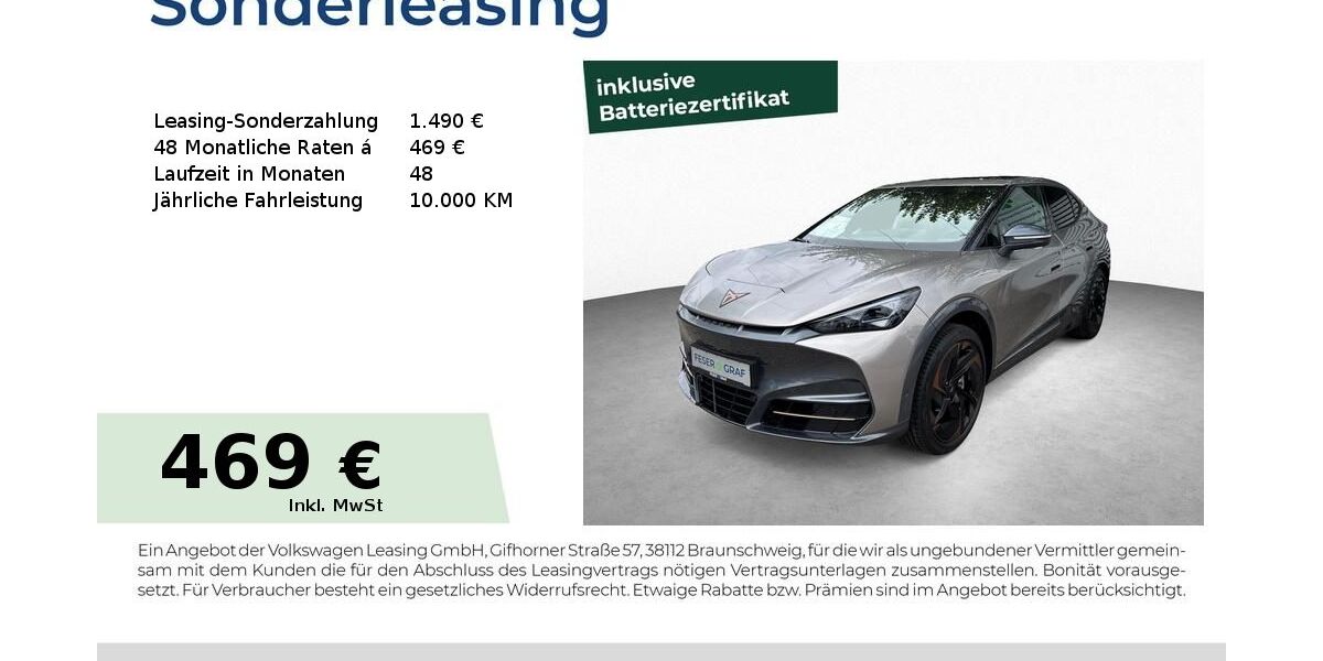 Cupra Tavascan 19.999 km 42.980 € Roth 91154