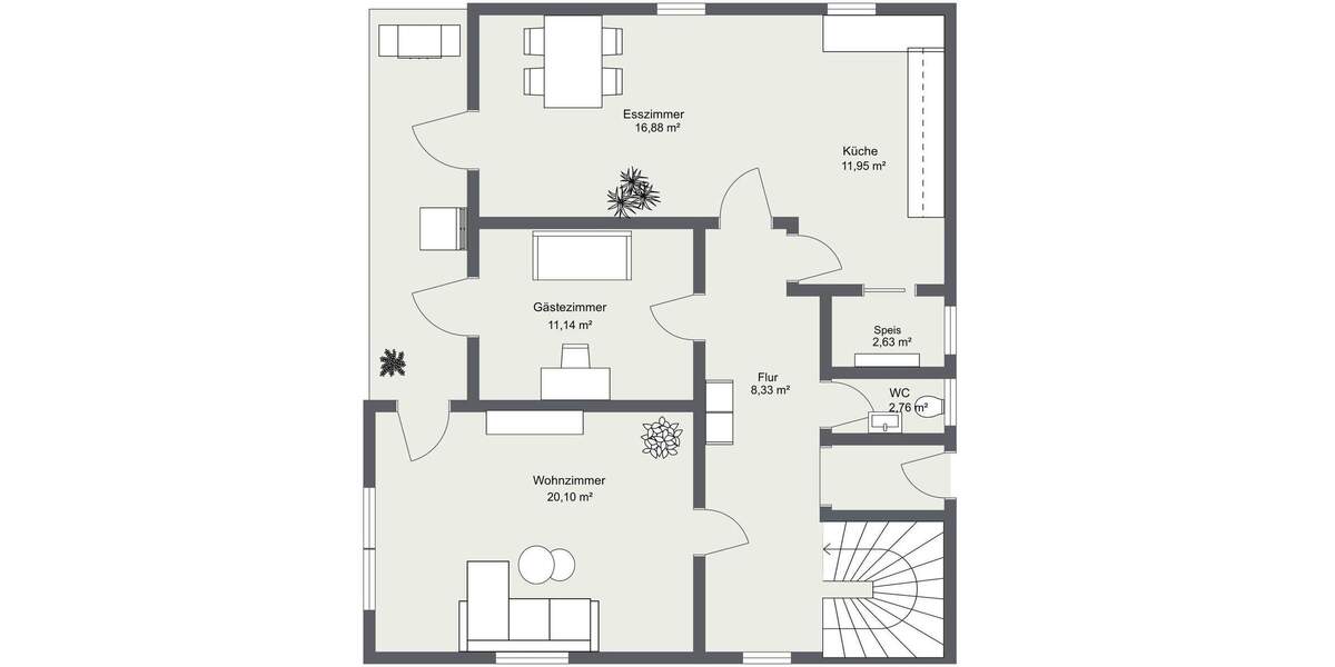 Einfamilienhaus Rottenburg an der Laaber Rottenburg - 7 Zimmer, 175 m&sup2;, 429.000&euro; | Angebot:25837545