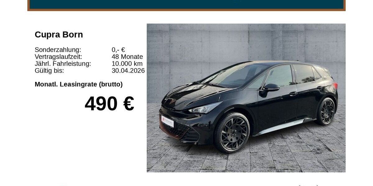 Cupra Born 8.500 km 43.490 &euro; Bayreuth 95448