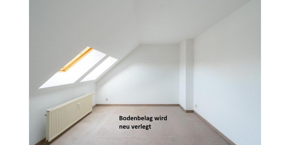 Moderne Dachgeschosswohnung mit sonnigem Westbalkon in zentraler Lage von Pulsnitz 4 zimmer