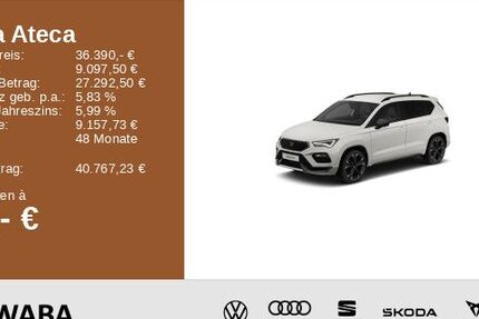 Cupra Ateca 34.200 km 36.390 &euro; Gersthofen 86368