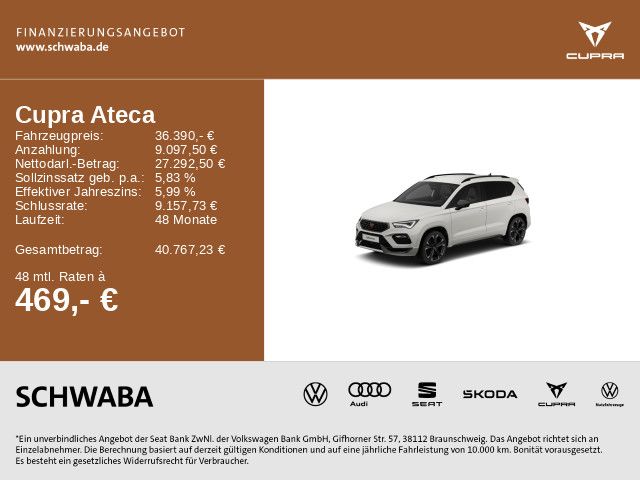 Cupra Ateca 34.200 km 36.390 &euro; Gersthofen 86368