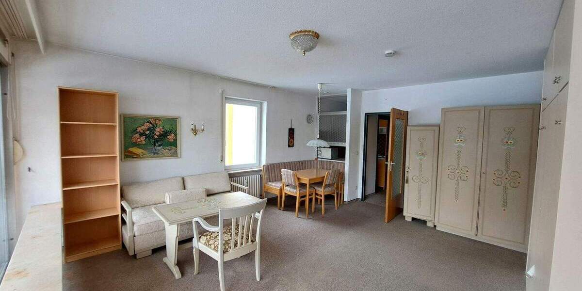 1-Zimmer-Appartement mit Balkon in Bad Füssing zum Verkauf 1 zimmer